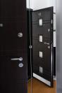Betörésvédelem-DTP biztonsági ajtó-fakazettás ajtóburkolat - megnyitás nagyobb méretben